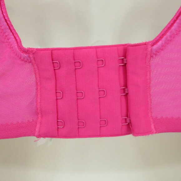 Chantelle 30H Pink Lace Underwire Bra Revele Moi Perfect Fit Style C15710 - Picture 7 of 16